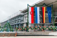 Außenansicht Richtfest VKL