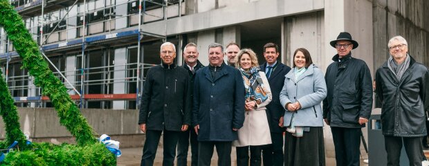 Ehrengäste Richtfest VKL